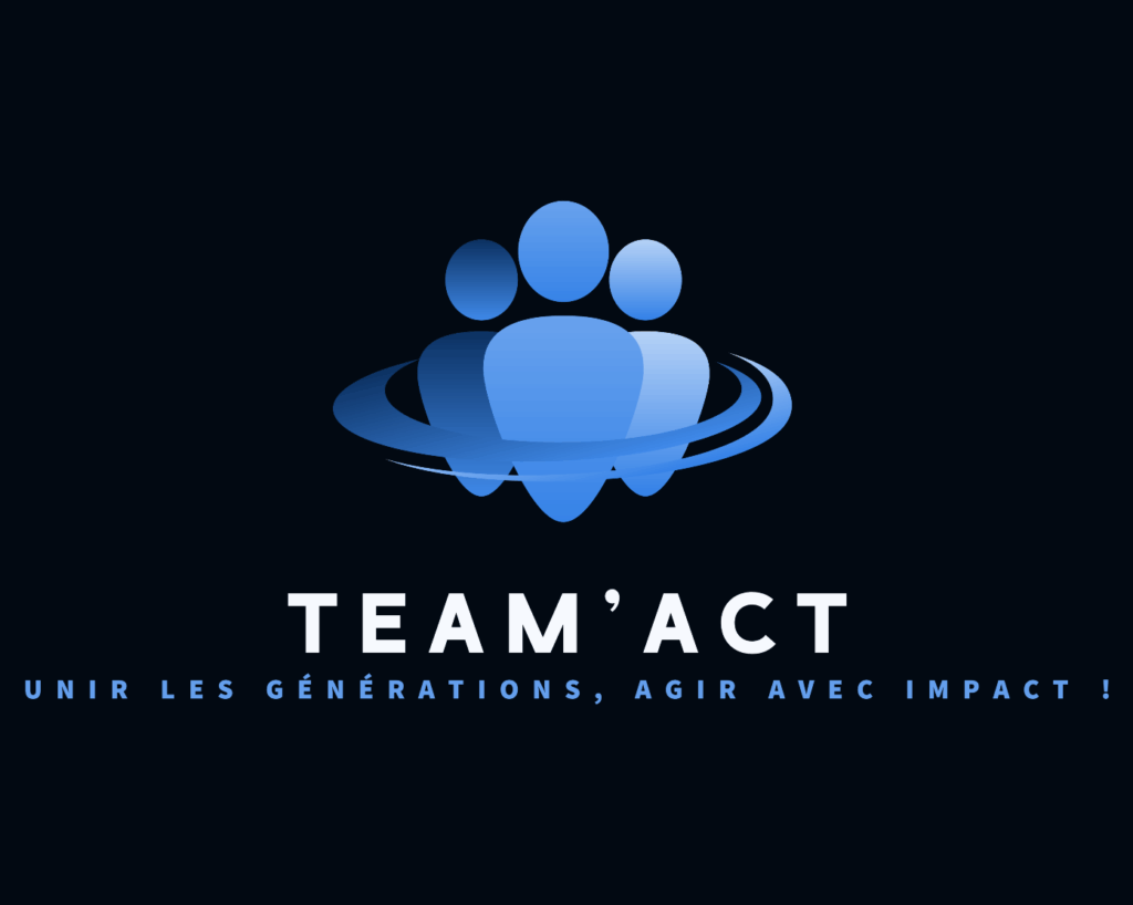 logo fond bleu